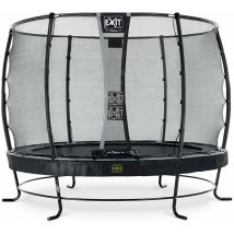 Exit Elegant Premium Trampolin Ø305cm Mit Deluxe Sicherheitsnetz - Schwarz