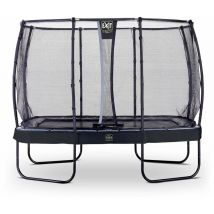 Exit Toys - exit Elegant Premium trampoline 7x12ft with Deluxe safetynet - black
