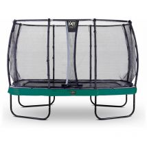 Exit Toys - exit Elegant Premium trampoline 8x14ft with Deluxe safetynet - green