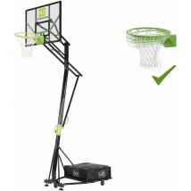 Exit Toys - Exit Galaxy Versetzbarer Basketballkorb Auf Rädern Mit Dunkring - Grün/schwarz