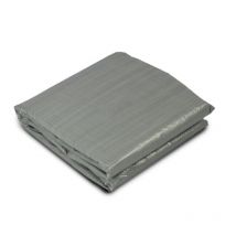 Exit pool ground cover 16.4x16.4ft - grey