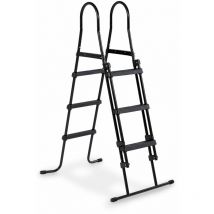 Exit pool ladders for frame height of 35.83-42.13in - black