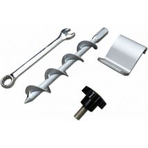 EXIT Scala ground anchors for natural grass (2 pieces) 7x4ft / 10x6.6ft / 16.4x6.6ft