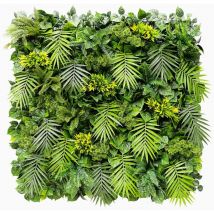 Agco - Exotik Mur vegetal artificiel plaque de 1mx1m La Jungle