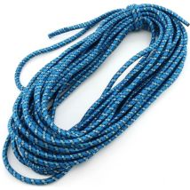 Expanderseil 20 Meter Ø 8 Mm Elastisch Gummi Spann Seil Planenseil Gummileine Blau