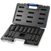 Expert Jeu 14 Douille Impact 1/2" Longues - E041602