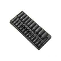 Module de douilles longues impact 1/2' - 25 pièces - E041644 Expert By Facom