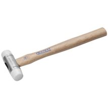 Maillet 32 mm – Tête en alliage d'acier zingué – Manche en bois – Outillage
