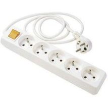 Expert Line Bloc Multiprise 5 Prises 16a 3x1mm² Avec Interrupteur
