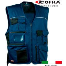 Weste Experte navy blau schwarz cofra Größe 60
