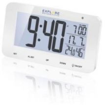 Explore Scientific Rdc1004wht Wecker Digitaler Wecker Weiß