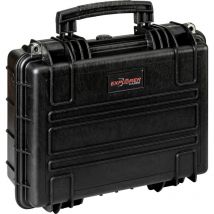 Outdoor Koffer 3815HL.B black with pick & pluck foam (b x h x t) 38 x 27 x 16 cm Sc - Explorer Cases