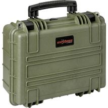 Outdoor Koffer 3818HL.G e green empty (b x h x t) 38 x 27 x 18 cm Olivgrün 3818HL.G - Explorer Cases