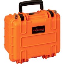 Valise d'extérieur 2717HL.O orange with pick & pluck foam (l x h x p) 28 x 20 x 17 cm orange 2717HL.O Y928093 - Explorer Cases