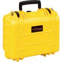 Valise d'extérieur 3317HL.Y yellow with pick & pluck foam (l x h x p) 33 x 24 x 17 cm jaune 3317HL.Y Y924973 - Explorer Cases