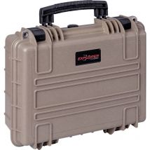 Valise d'extérieur 3815HL.D desert tan with pick & pluck foam (l x h x p) 38 x 27 x 16 cm sable 3815HL.D Y924963 - Explorer Cases
