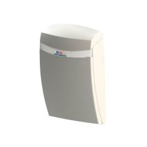 BTV – Boîte aux lettres extérieure Galaxi – Plastique PVC – Dimensions 27x12x40 cm – Ouverture à 45°