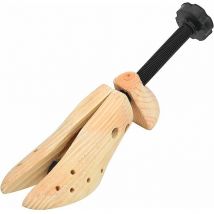 Extenseur de chaussures, embauchoir en bois de pin, extenseur de chaussures réglable pour pieds larges (l)