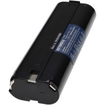 2x Batteries compatible avec Makita 6072DWK, 6073D, 6073DW, 6073DWK, 6075D, 6075DW, 4064115021820 outil électrique (3300 mAh, NiMH, 7,2 v) - Extensilo