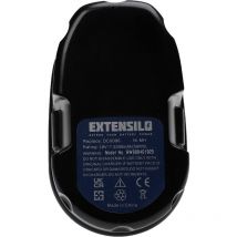 Extensilo - 2x Battery compatible with Dewalt DC410KA, DC410, DC410N, DC410KB, DC390KA, DC390N, DC390KB Power Tools (3300 mAh, NiMH, 18 v)
