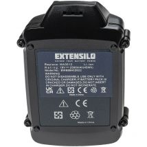 Extensilo - 3x Akku kompatibel mit Worx WG170.1, WG175, WG166.1, WG170, WG175.1, WG169E, WG169E.9 Werkzeug (2500 mAh, Li-Ion, 18 v)