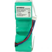 Akku Ersatz für Ecovacs 10001568, 10002167, ZJ1517-HFR, DD3G, DD4G, DM88 für Home Cleaner Heimroboter (3500mAh, 12V, NiMH) - Extensilo