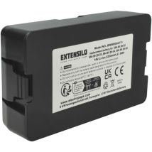 Extensilo - Akku Ersatz für Flymo 584 85 28-03, 584 85 28-04 für Rasenroboter (3,2Ah, 18V, Li-Ion)