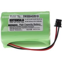 Extensilo - Akku Kompatibel Mit Icom Ic-t22a, Ic-t42a, Ic-t7a, Ic-t7h, Ic-w31a, Ic-w32a Funkgerät, Walkie Talkie (2200mah, 4,8v, Nimh)
