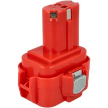 Akku kompatibel mit Makita 6909D, 6908DWDE, 6909DWA, 6909DW, 6908DWA, 6908DA, 6908DWAE Werkzeug (3300 mAh, NiMH, 9,6 v) - Extensilo