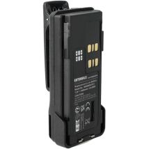 Extensilo - Akku kompatibel mit Motorola xir P6620, xir P6600, DP4801e Funkgerät, Walkie Talkie (3400 mAh, 7,2 v, Li-Ion) + Gürtelclip