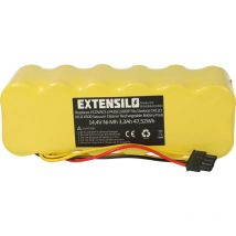 Extensilo - 1x batería compatible con Dibea X580, X500, dibea KK8, X600 aspiradora (3300 mAh, 14,4 v, NiMH)