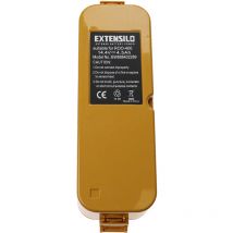 Batería compatible con Sichler PCR-1350 l, PCR-2350 lx, NC-3337, NC-3338, PCR-3350 aspiradora (4500 mAh, 14,4 v, NiMH, amarillo) - Extensilo