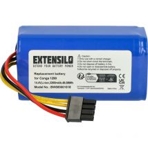 Batterie compatible avec Blaupunkt BlueBot XSmart BPK-VCBB1XS, BlueBot XSmart BPK-VCBB1XE robot électroménager (3200mAh, 14,4V, Li-ion) - Extensilo