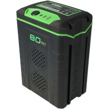 Extensilo - 1x Batterie compatible avec Greenworks 46 cm sp 80V GD80LM46SP, 51 cm sp 80V GD80LM51SP, 80V GD80BCB, 80V GD80BL (2500mAh, 80V, Li-ion)