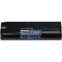 Batterie compatible avec Makita 3700D, 3700DW, 4071D, 4073D, 4307D, 4307DW, 4770D, 6002D outil électrique (3300 mAh, NiMH, 7,2 v) - Extensilo