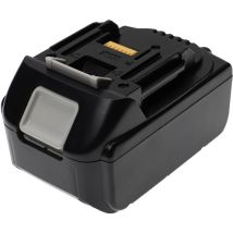 Batterie compatible avec Makita HP458DRFX, HP458DZ, HP458 dz, HR202DRFX, HP457DWEX2, HR202D outil électrique (5000 mAh, Li-ion, 18 v) - Extensilo