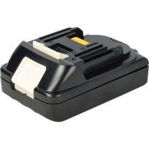 Batterie compatible avec Makita MUS104DSH, MUR181DZ, MUS154DSH, MUS104DZ, MUS154DZ, PB108D outil électrique (2500 mAh, Li-ion, 18 v) - Extensilo