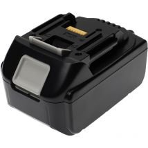 Batterie compatible avec Makita DJR181RFE, DJR186, DJR181RME, DJR181ZK, DJR183, DJR183ZJ outil électrique (5000 mAh, Li-ion, 18 v) - Extensilo