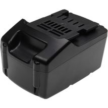 EXTENSILO Batterie compatible avec Metabo KHA 36-18 LTX 32, KHA 36 LTX, TS 36-18 LTX BL 254 outil électrique (2500 mAh, Li-ion, 36 V)