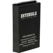 Extensilo - Batterie compatible avec Motorola XPR7550, TLK100i, TLK110, SL7590, TLK100 radio talkie-walkie (2000mAh, 3,7V, Li-polymère)
