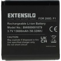 Batterie compatible avec Pure Avalon N5 haut-parleurs, enceintes portatives (13600mAh, 3,7V, Li-ion) - Extensilo