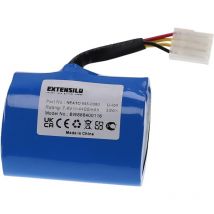 Extensilo - Batterie compatible avec Vorwerk VX100 aspirateur, robot électroménager (4400mAh, 7,4V, Li-ion)