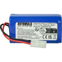 Batterie compatible avec Phicomm X3 robot électroménager (3200mAh, 14,4V, Li-ion) - Extensilo