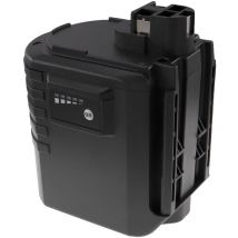 EXTENSILO Batterie remplacement pour Bosch 1617334082, 2607335082, 2607335083, 2 607 335 082 pour outil électrique (3300 mAh, NiMH, 24 V)