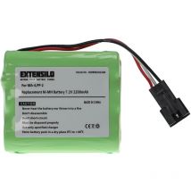 Extensilo - Batterie remplacement pour Tivoli MA-4, PP-2 pour radio (2200mAh, 7,2V, NiMH)