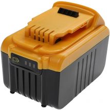 EXTENSILO Battery compatible with Dewalt DCF899P2, DCF899NT, DCG405FN, DCF899HP2, DCFS950, DCF899N Power Tools (6000 mAh, Li-ion, 18 V)