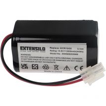 Battery compatible with Ecovacs Deebot DG800 Home Cleaner (3000mAh, 14.8 v, Li-ion) - Extensilo