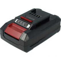 Extensilo - Battery compatible with Einhell ge-pp 18 rb Power Tools, Garden tool, Wet/Dry Vacuum Cleaner (2500 mAh, Li-ion, 18 v)