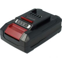 Extensilo - Battery compatible with Einhell ge-ws 18/75 Power Tools, Garden tool, Wet/Dry Vacuum Cleaner (2500 mAh, Li-ion, 18 v)