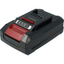 Extensilo - Battery compatible with Einhell tc-cd 18/35, tc-js 18 Power Tools, Garden tool, Wet/Dry Vacuum Cleaner (2500 mAh, Li-ion, 18 v)